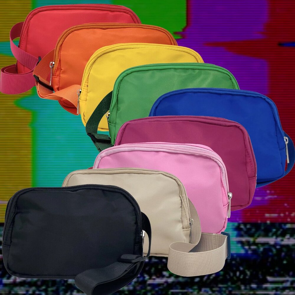 Hip Crossbody Bag - unisex style that is great for traveling and everyday